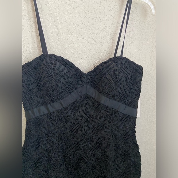 Chetta B, NWT Black Cocktail/ Wedding Dress Women’s Size 8 - Picture 2 of 14